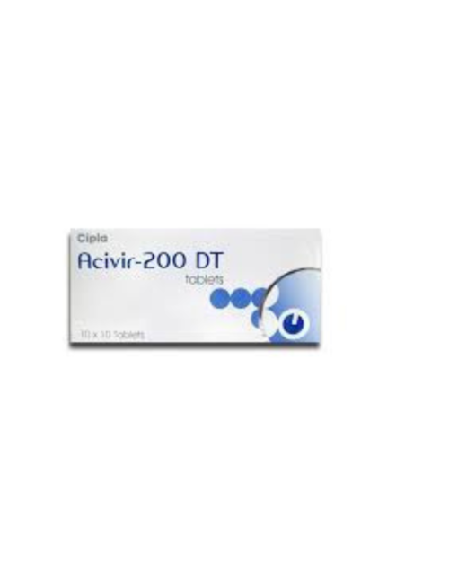 ACIVIR 200MG DT TABS