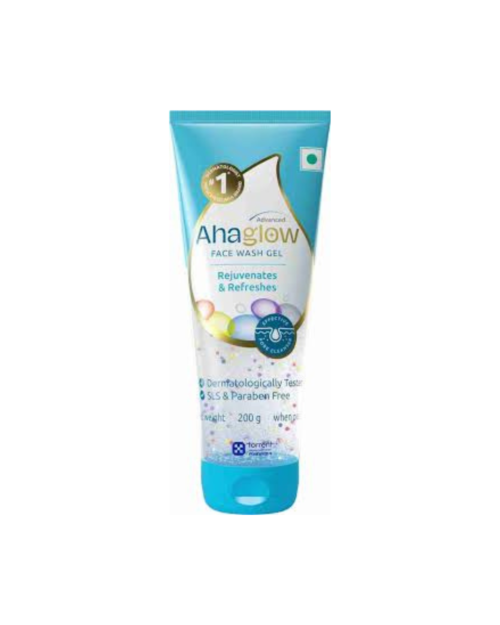 AHAGLOW ADVANCED FACE WASH 200 (100gm)