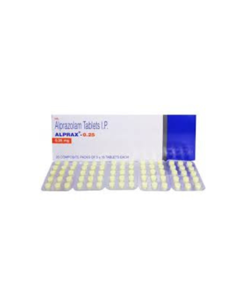 ALPRAX 0.25MG TABS