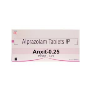ANXIT 0.25MG TABS