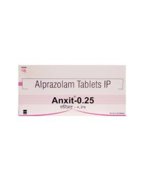 ANXIT 0.25MG TABS