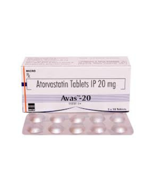 AVAS 20MG TABS