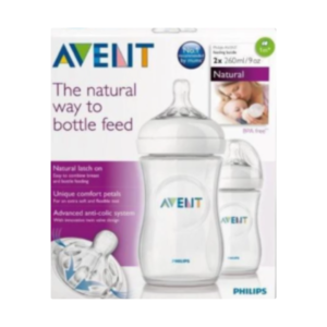 AVENT NATURAL FEEDING BTL TWIN PACK 260M