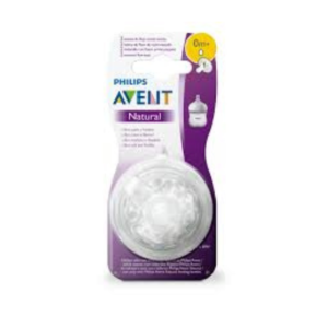 AVENT NATURAL NIPPLE 0 MONTS+