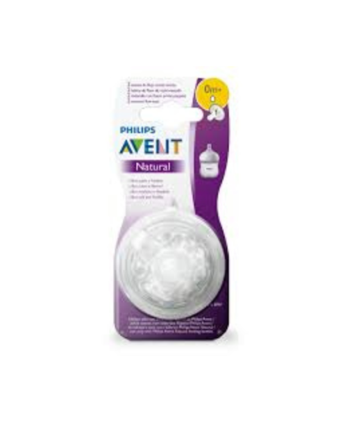 AVENT NATURAL NIPPLE 0 MONTS+