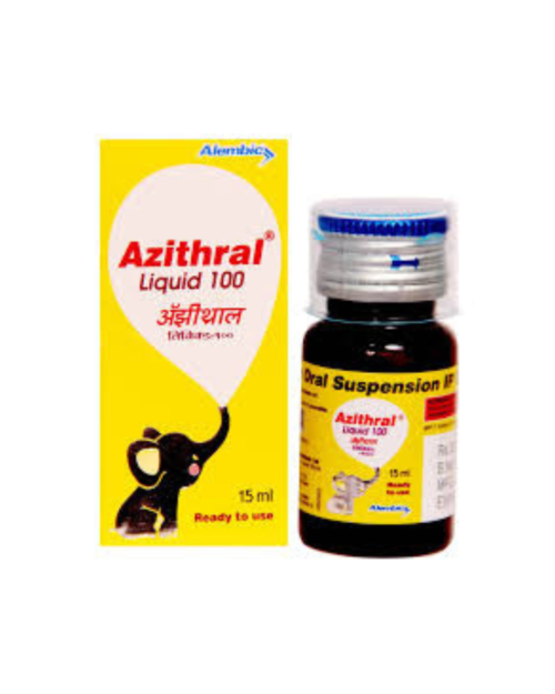 AZITHRAL 100MG LIQ (15ml)