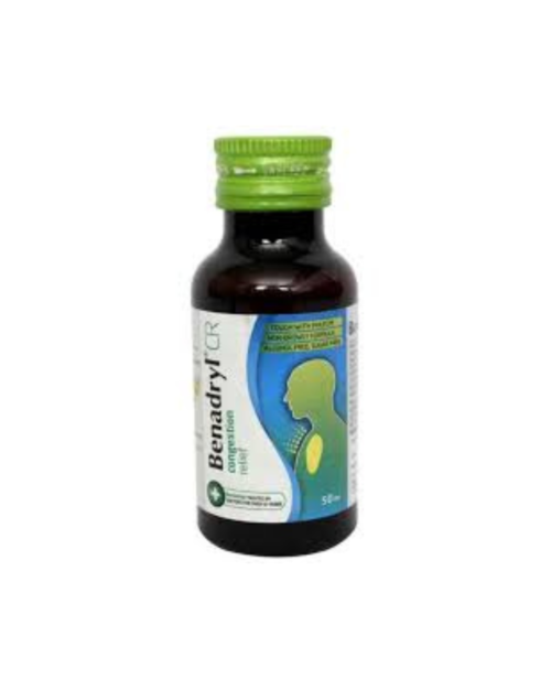 BENADRYL CR SYRUP 50ML