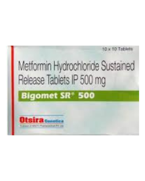 BIGOMET SR 500MG TAB