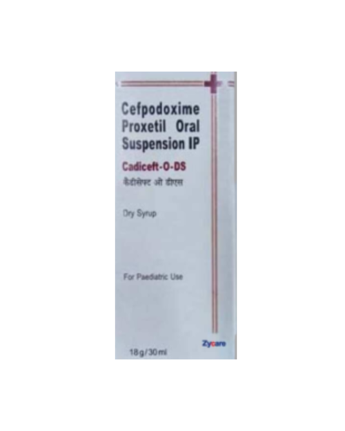 CADICEFT O DS 50MG SYP