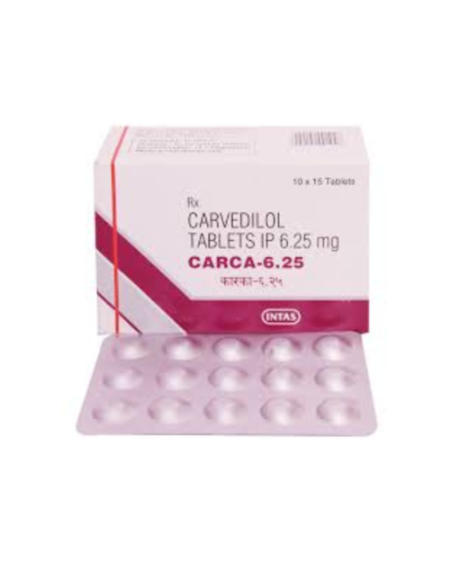 CARCA 6.25MG TABS