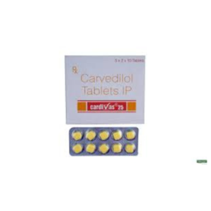 CARDIVAS 25MG TABS