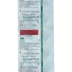 CARVITOP CR 20 TAB