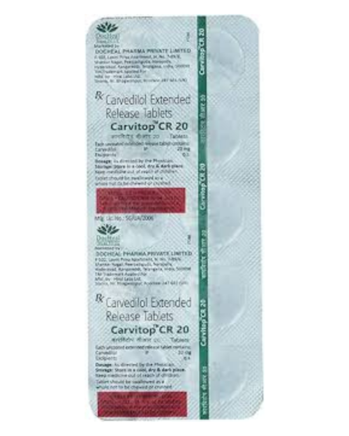 CARVITOP CR 20 TAB