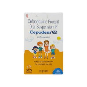 CEPODEM 50MG SUS