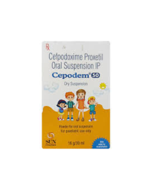 CEPODEM 50MG SUS