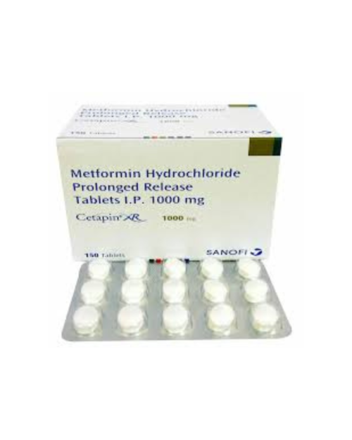 CETAPIN XR 1000MG TAB 15S