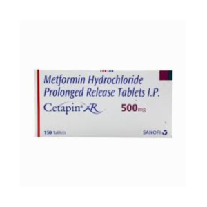 CETAPIN XR 500MG TAB 15S