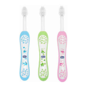 CHICCO BRUSH PINK,BLUE,GREEN