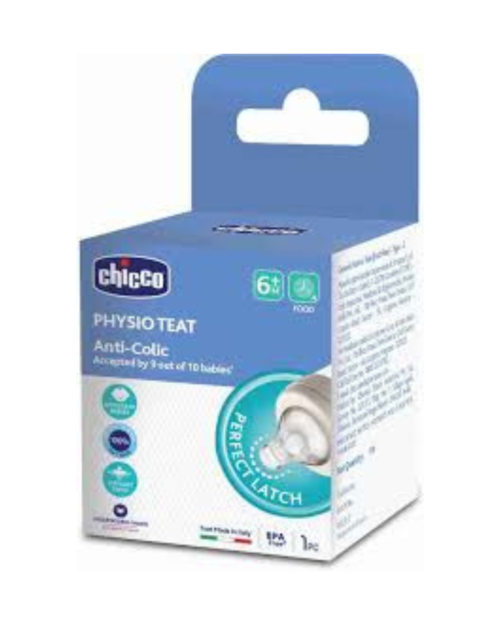 CHICCO TEAT WELLBEING 6M+
