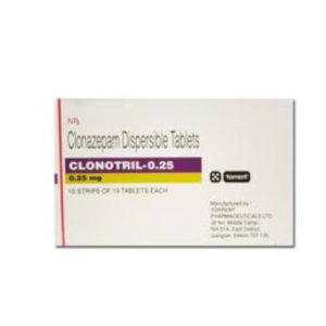 CLONOTRIL 0.25MG TAB 15S