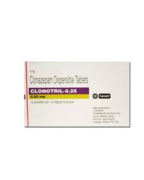 CLONOTRIL 0.25MG TAB 15S