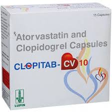 CLOPITAB CV 10 CAPS