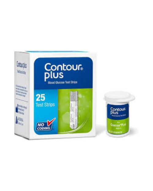 CONTOUR PLUS GREEN STRIPS 25S