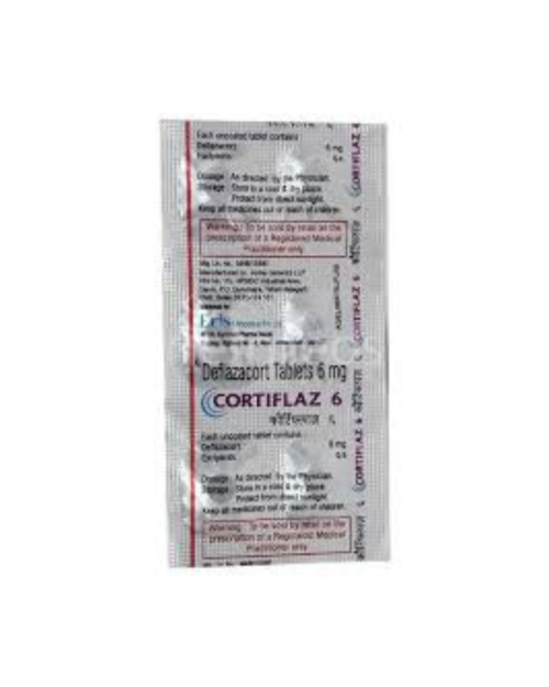 CORTIFLAZ 6MG TAB