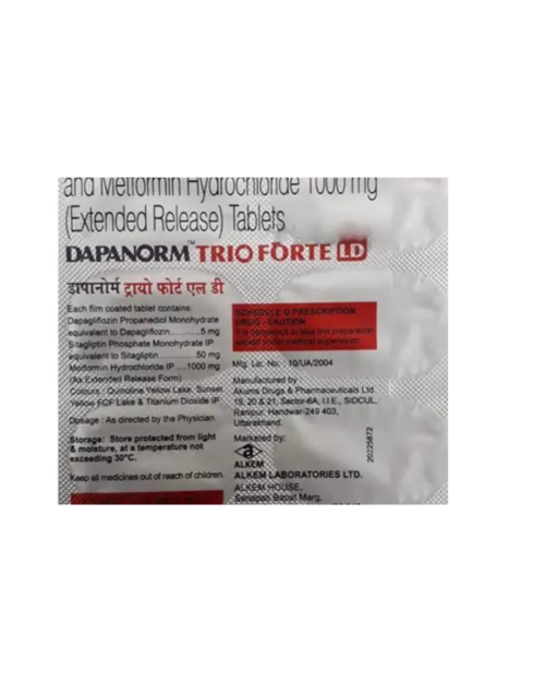 DAPANORM TRIO FORTE LD TAB