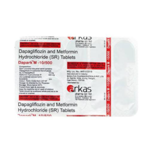 DAPARK M 10/500MG TAB
