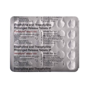 DERIPHYLLIN RET 150 TABS