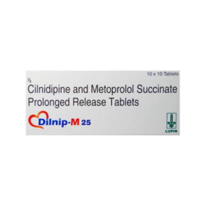 DILNIP M 25 MG TABLET