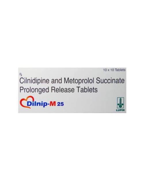 DILNIP M 25 MG TABLET