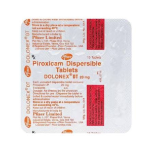DOLONEX DT 20MG TABS