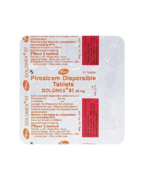 DOLONEX DT 20MG TABS