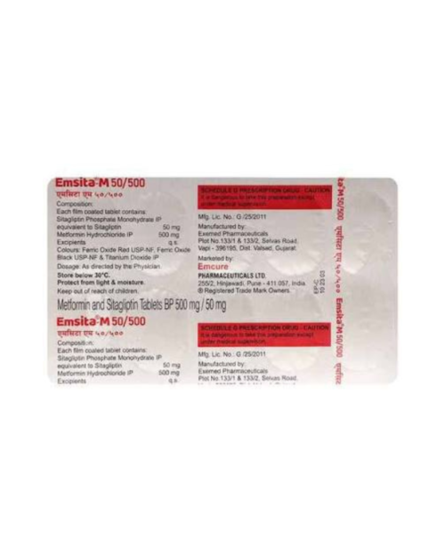EMSITA M 50/500 TABS