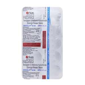 ENDOGLIPT M 500MG TAB 10S