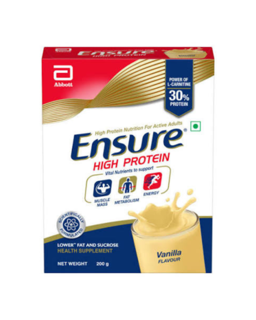 ENSURE HIGH PROTIN VANILLA 200GMS