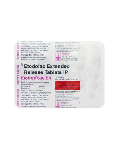 ETOFREE-600 ER TAB