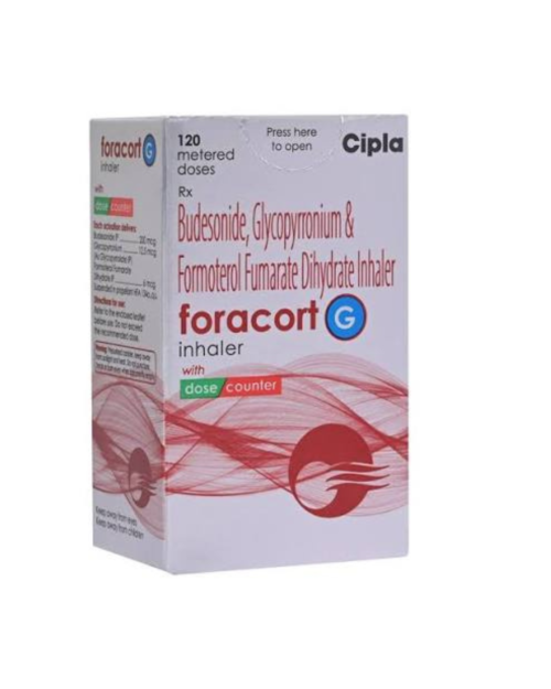FORACORT G 120MD INHALER