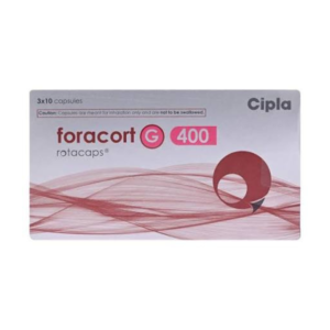 FORACORT G 400MG ROTOCAPS