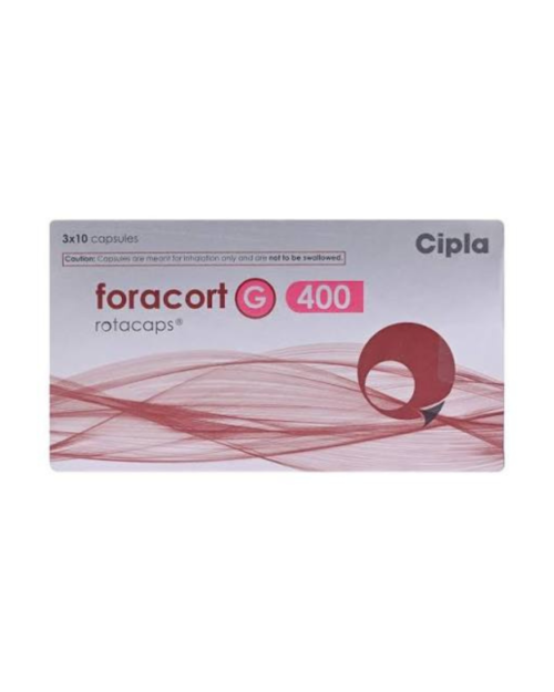 FORACORT G 400MG ROTOCAPS