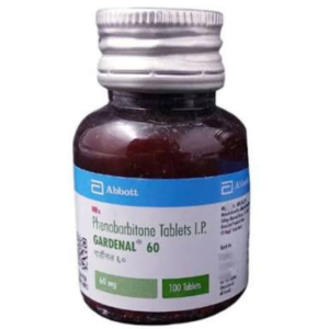 GARDENAL 60 MG 100 TABS(BOTTLE)