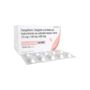 GLIPCRIN DM 10/500MG TAB