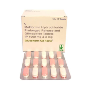 GLUCONORM G2 FORTE TAB 15S