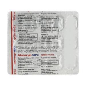 GLUCORYL MP2 TAB