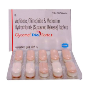 GLYCOMET TRIO 2 FORTE TAB