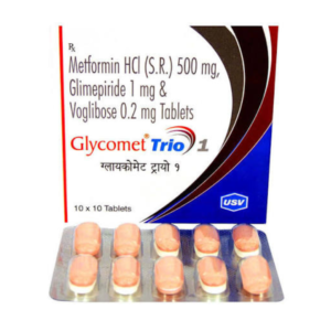 GLYCOMET TRIO1MG TAB