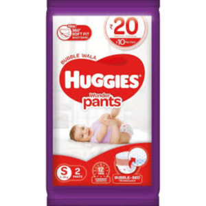 HUGGIES WONDER PANTS S 2S