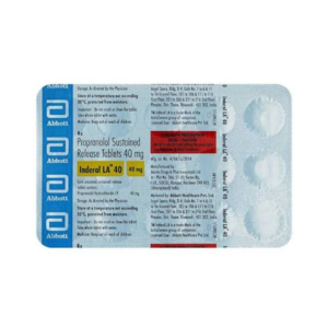 INDERAL LA 40 TAB
